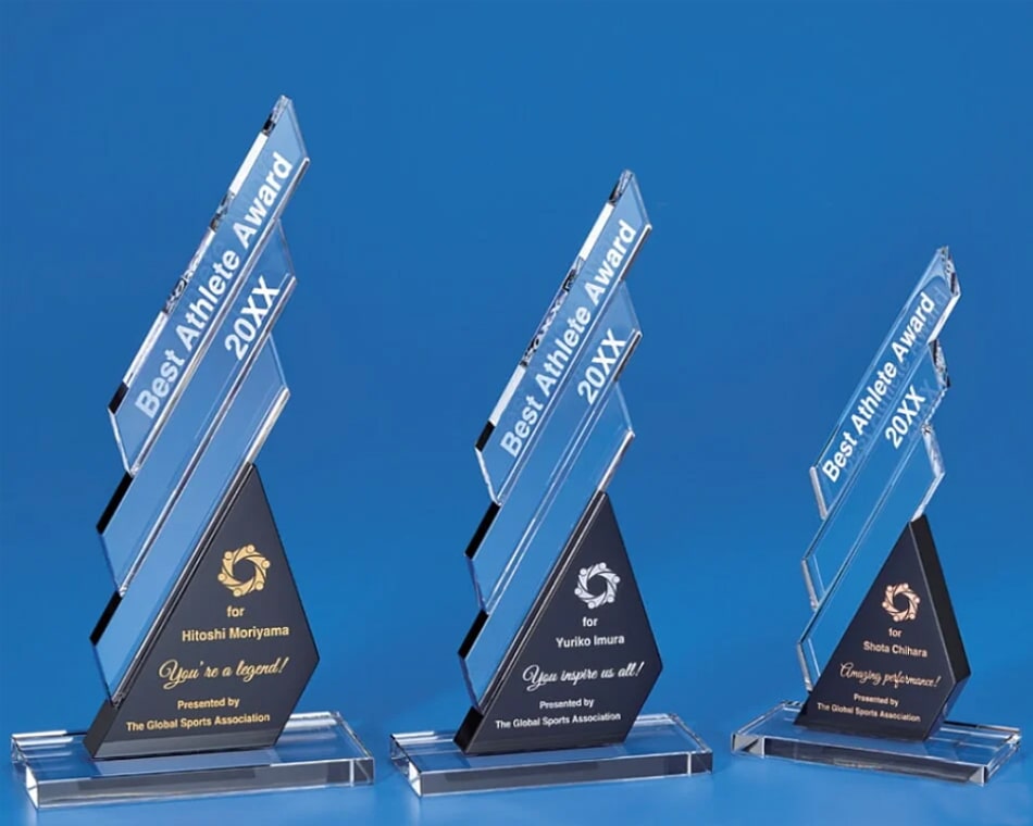 光学ガラス製盾：D44-01